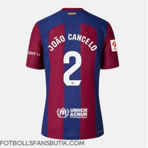 Barcelona Joao Cancelo #2 Replika Hemmatröja Damer 2023-24 Kortärmad